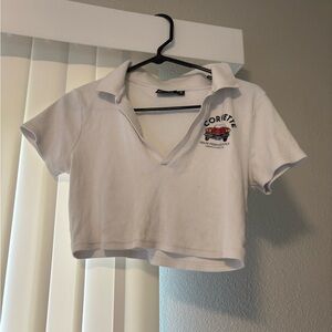 Chemistry White Polo Shirt Classic Design